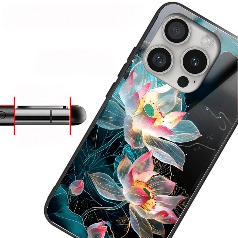 Thumbnail - Cover-Discount iPhone 16 Pro - Panzerglas Handyhülle (Apple iPhone 16 Pro), Smartphone Hülle, Blau