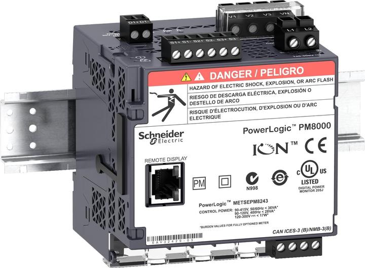 Produktbild Schneider Electric PM8243 DIN mount meter no display