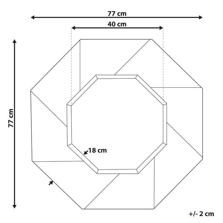 Immagine prodotto Beliani Mirio (77 x 77 cm)