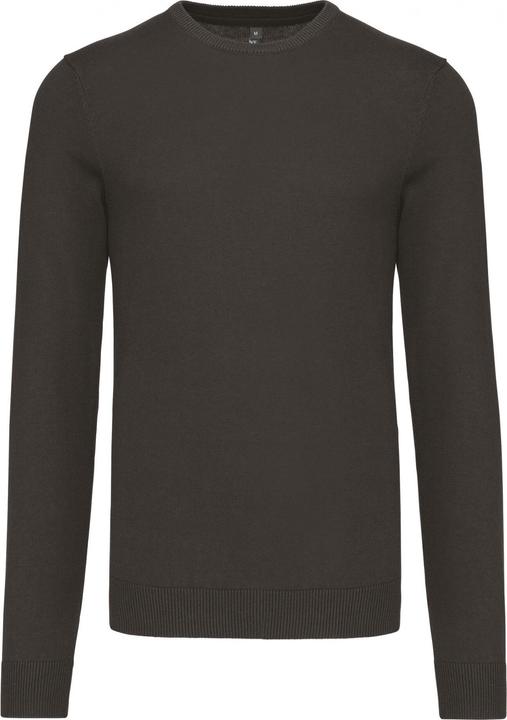 Kariban Pullover mit Rundhalsausschnitt