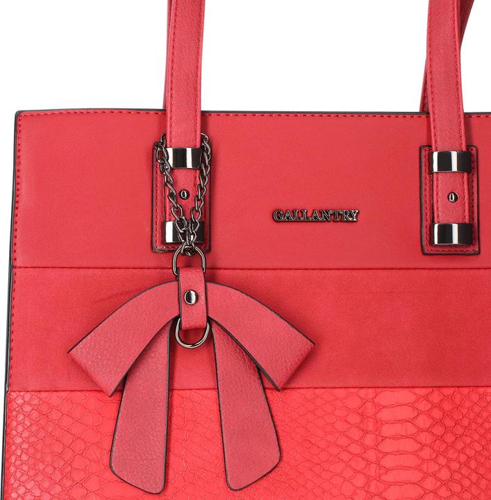Actual product image Gallantry Ladies handbag Politexture red (5 l)