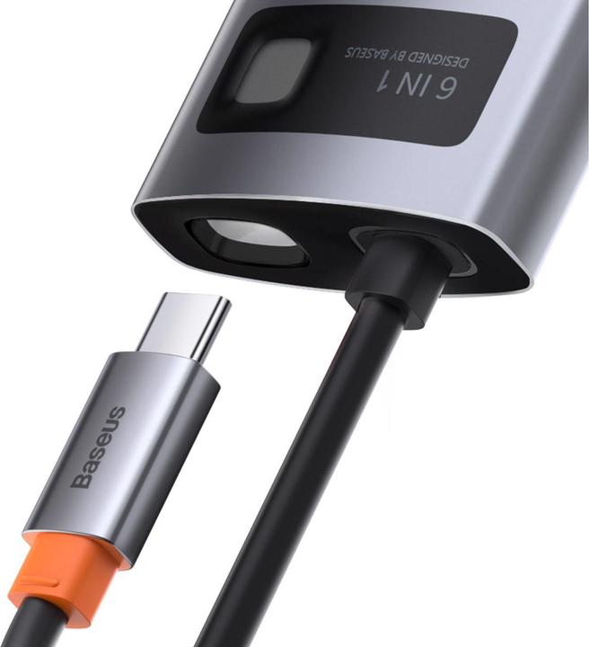 Immagine prodotto Baseus Bagliore di metallo (USB-C, 6 porte)