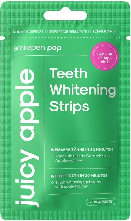Produktbild SmilePen Pop Whitening Strips Juicy Apple (Bleaching Strips)