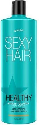 Sexy Hair SexyHair Healthy Bright Blonde Violet Shampoo/Conditioner Helps Counteract Brassiness SLS and SLES S (999.58 ml)