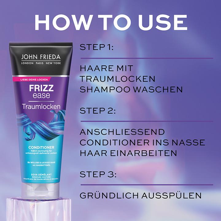 Produktbild John Frieda Frizz Ease Traumlocken Conditioner 250ml (250 ml)