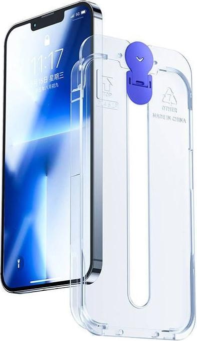 Actual product image Joyroom JR-H03 full screen tempered glass for Apple iPhone 14 Plus 6.7 " (1 Piece, Apple iPhone 14 Plus)
