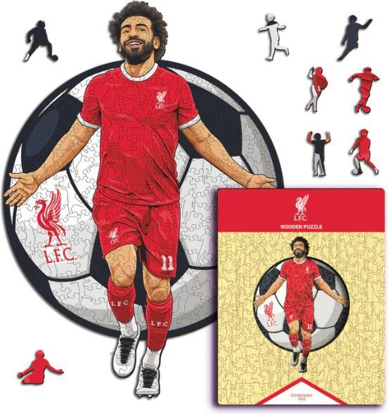 Produktbild Iconic Liverpool FC - Mo Salah - Holz Puzzle Grösse M (270 Teile) (270 Teile)