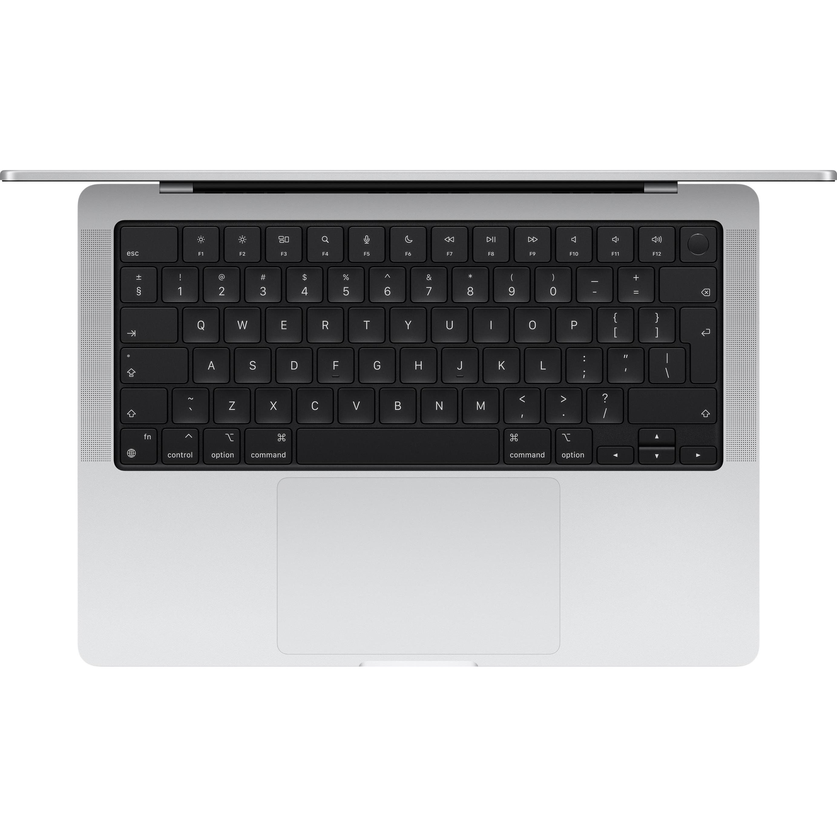 Thumbnail - Apple MacBook Pro 14 – 2024 Nano (14.20", M4 Pro, 48 GB, 2000 GB, DE), Notebook, Silber