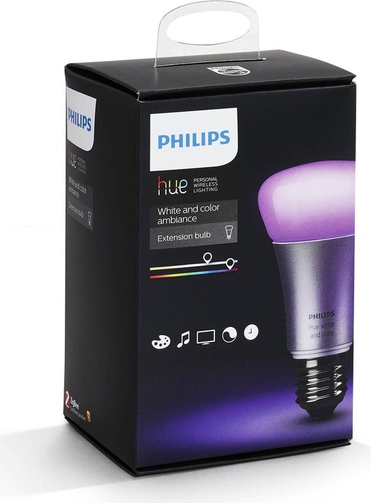 Image du produit Philips Hue White & Color Ambiance (E27, 10 W, 806 lm, 1 x, F)