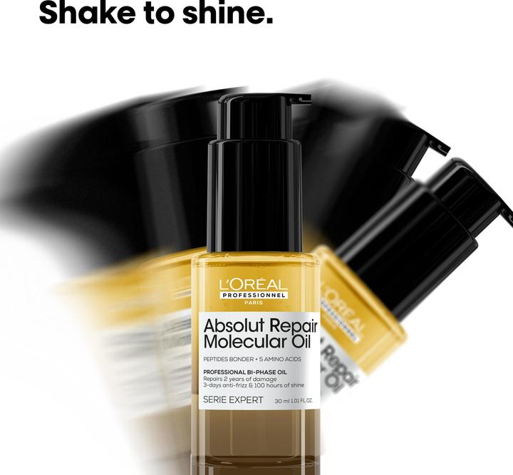 Actual product image L'Oréal Professionnel Absolut Repair Molecular Oil (90 ml)