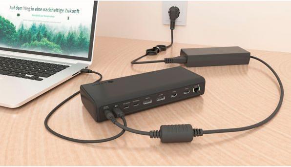 Actual product image Icy Box IB-DK7401-CU31 (USB-C)