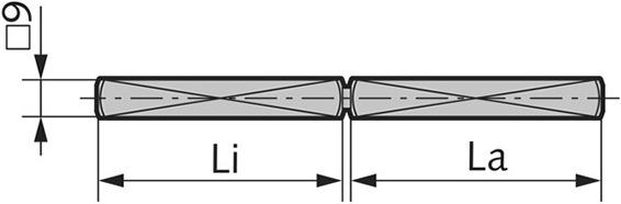 Produktbild Werkstarck Verbindungsstifte für Panikgarnituren