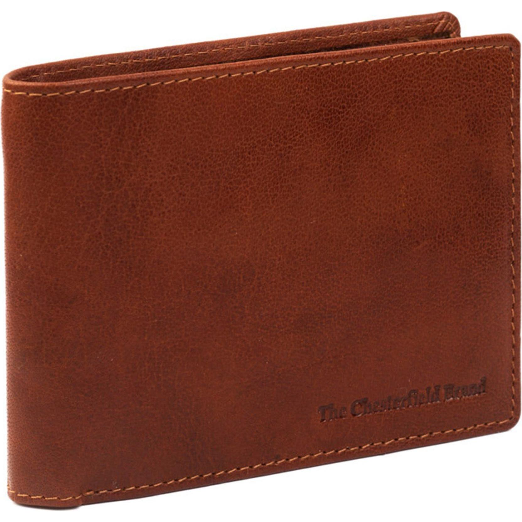 The Chesterfield Brand, Herren, Portemonnaie, Antique Buff Geldbörse RFID Schutz Leder 12.5 cm, Braun