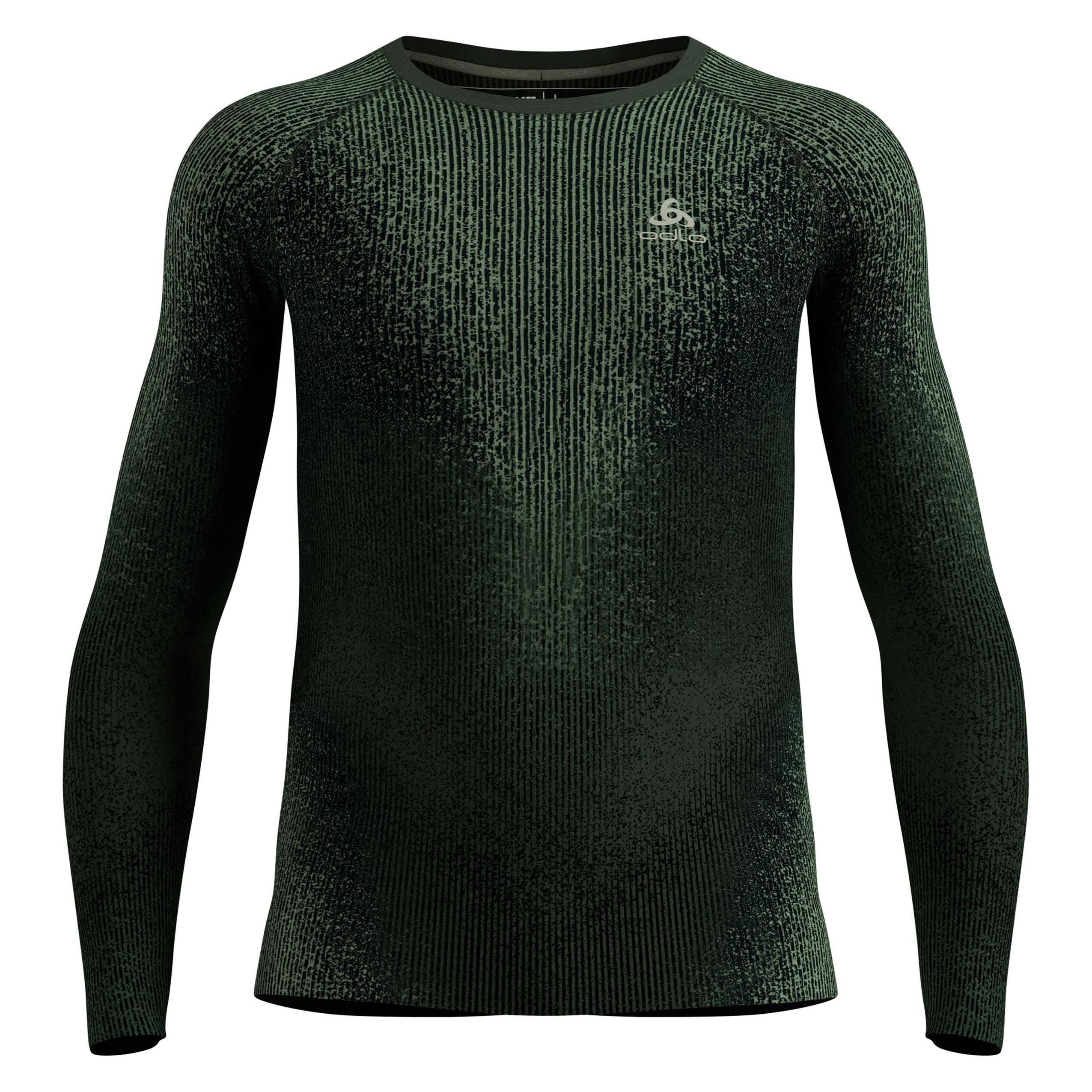 Odlo, Mannen, Functioneel Overhemd, Blackcomb Base Layer Langarmshirt (L), Grijs, L