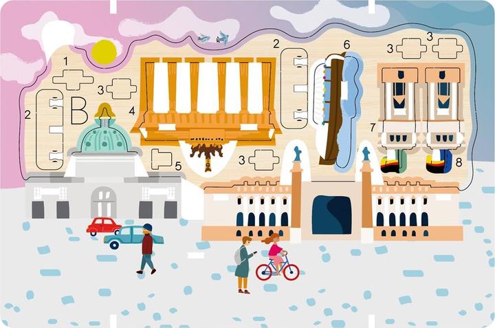 Image du produit Avenir 3D Städte-Bastelset Berlin