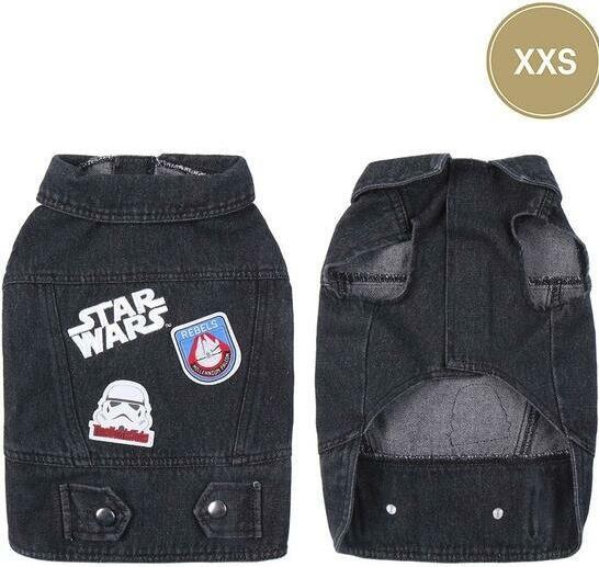 Star Wars Dog jacket Grey XXS (XXS, Dog coat)