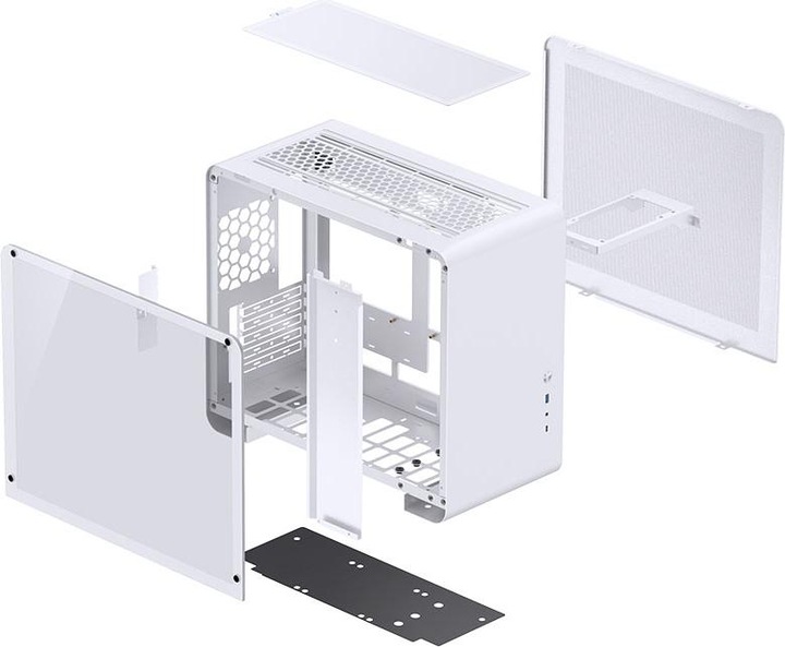 Immagine prodotto Jonsbo Case U4 Mini Micro ATX, vetro temperato (mATX, Mini-ITX)