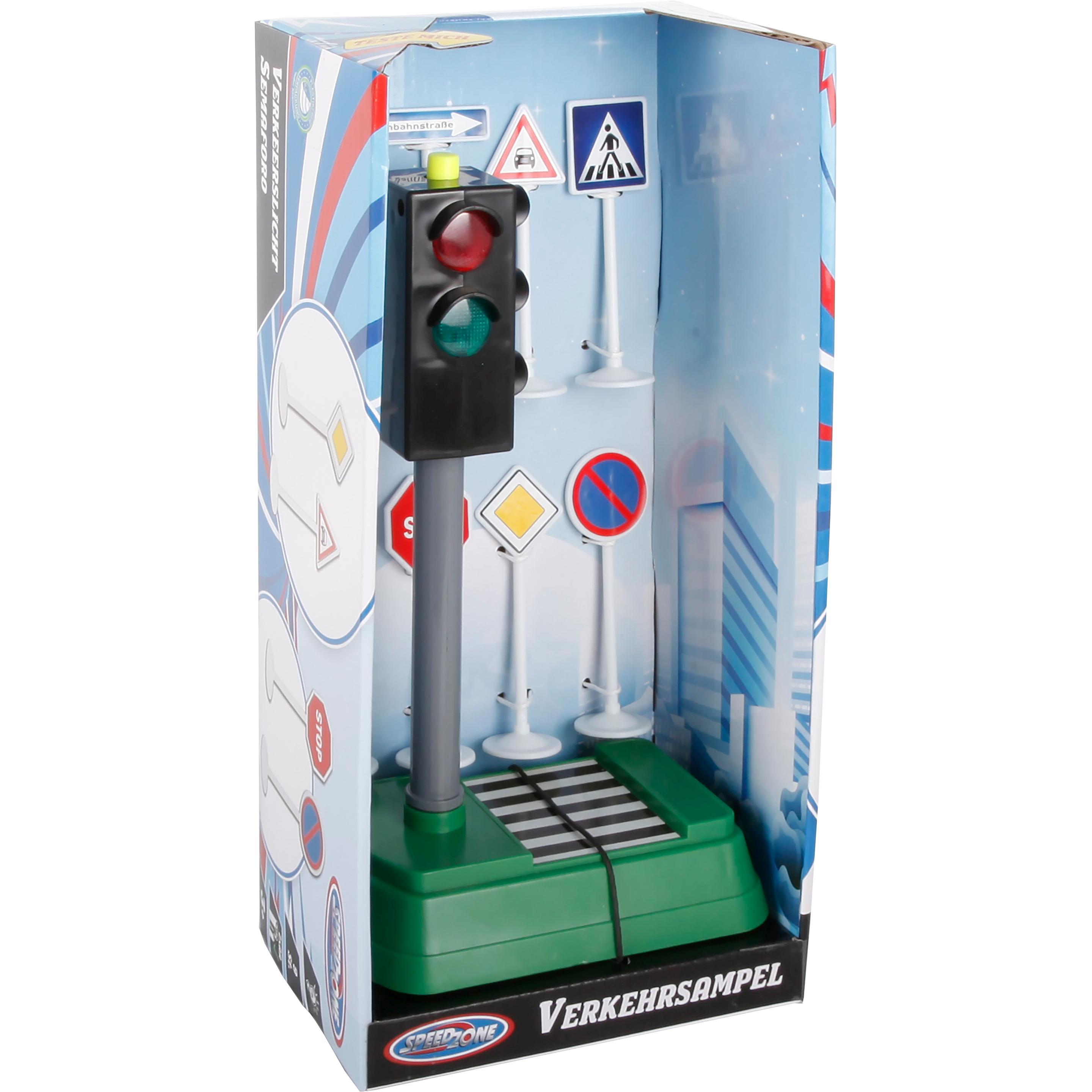 Speedzone Verkehrsampel mit Licht und Verkehrszeichen (0033900368)
