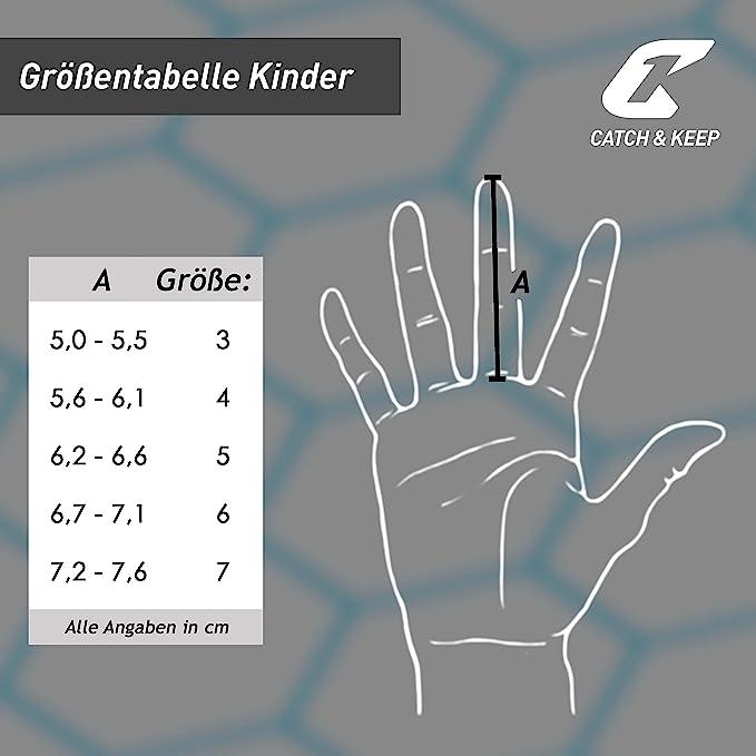 Image du produit Catch & Keep Gants de football pour enfants Gants de gardien de but Gants de goalie Gants de gardien de but (4)