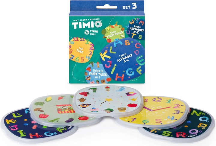 Produktbild Timio Audio Disc Set 3 (Deutsch, Französisch, Italienisch, Portugiesisch, Spanisch, Niederländisch, Multilingual)