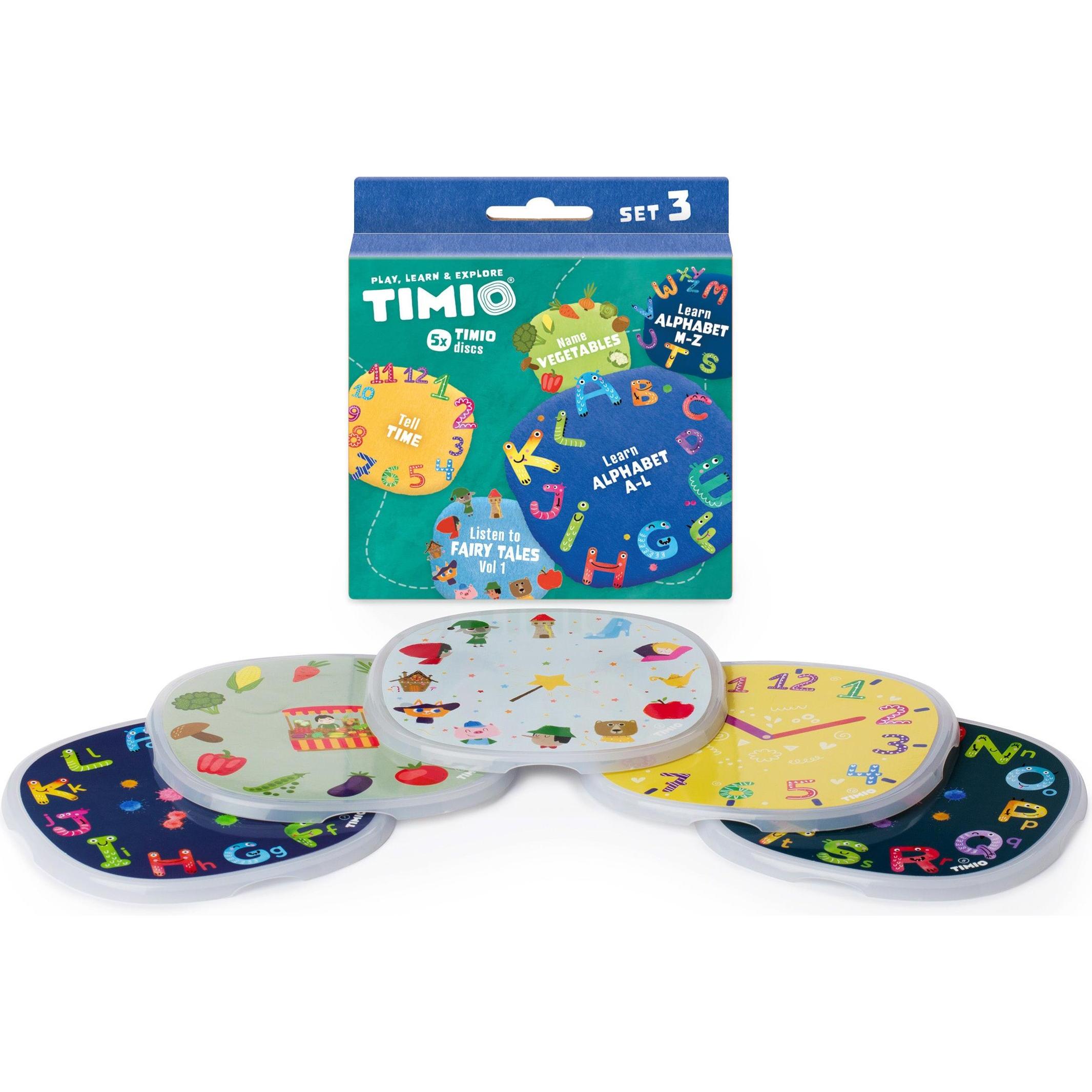 Timio Audio Disc Set 3 (Deutsch, Französisch, Italienisch, Portugiesisch, Chinesisch, Englisch, Spanisch, Niederländisch...