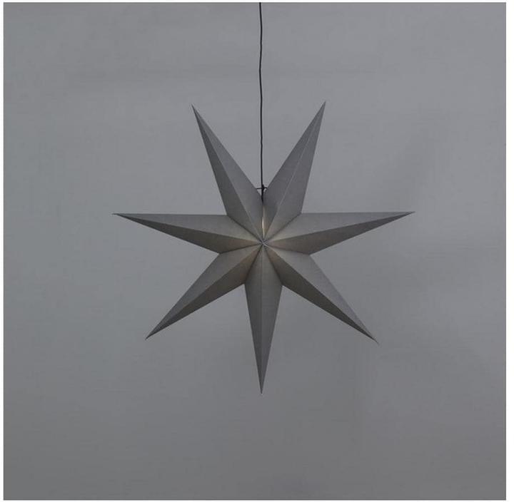 Image du produit Star Trading Étoile en papier Ozen Gris E14