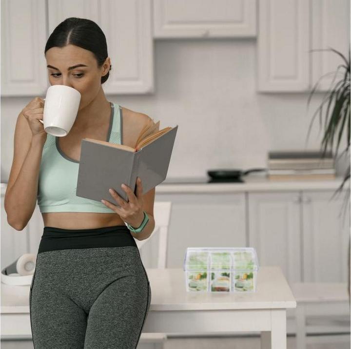 Actual product image Relaxdays Tea Box, 6 Compartments