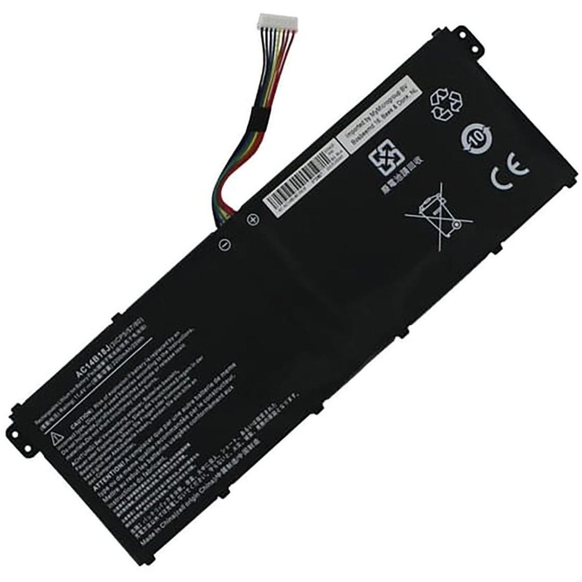 Thumbnail - CoreParts Akku MicroBattery Acer (MBXAC-BA0008) (4 Zellen, 3150 mAh), Notebook Akku, Schwarz