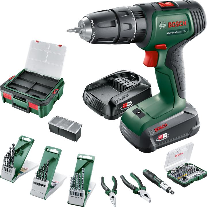 Bosch Home & Garden UniversalImpact 18V (Rechargeable battery operated)