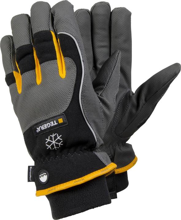 Actual product image Tegera Ejendals 9126, Workshop gloves, Black, Grey, Yellow, Adult, Unisex, Scratch resistant (11)