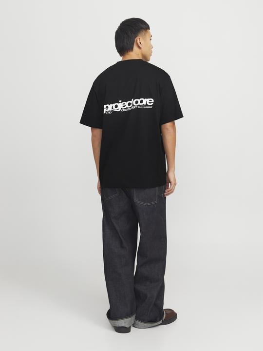 Actual product image Jack & Jones Jcounion Back Print Tee Ss Crew Sn (L)