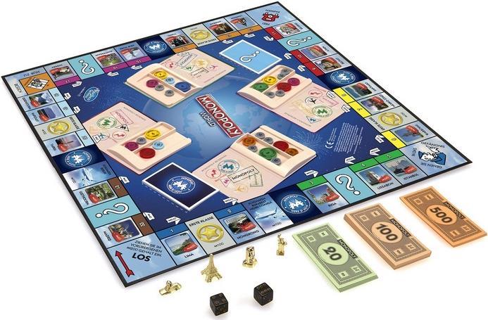 Produktbild Hasbro Monopoly World (Deutsch)