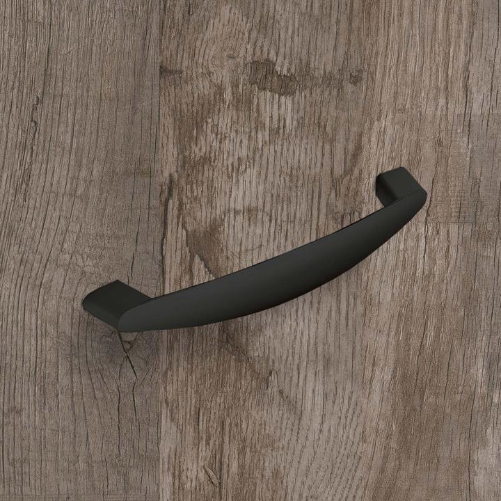 Produktbild Hettich Griff Dinia Schwarz matt 128 mm