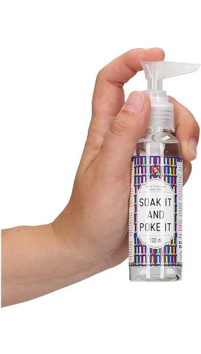 Actual product image Shots Extra Thick Lube - Soak It And Poke It - 100 ml (100 ml)