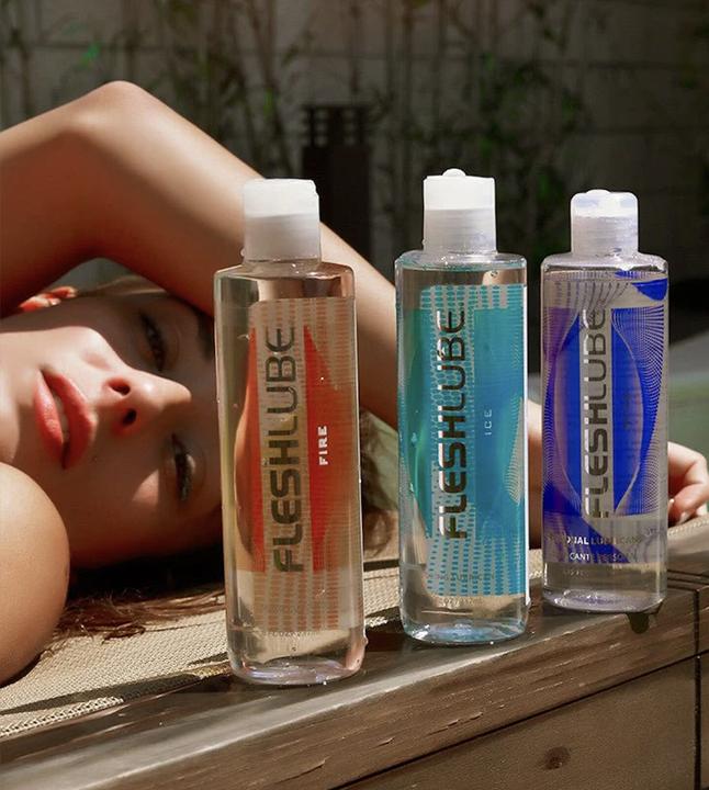 Produktbild Fleshlight Gleitmittel 3er-Set – 3×250 ml (Neutral, Warming, Cooling) (250 ml)