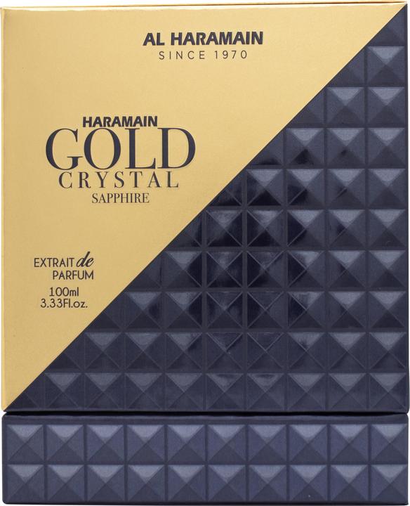 Immagine prodotto Al Haramain Gold Crystal Sapphire PAR U 100 ml (Extrait De Parfum, 100 ml)