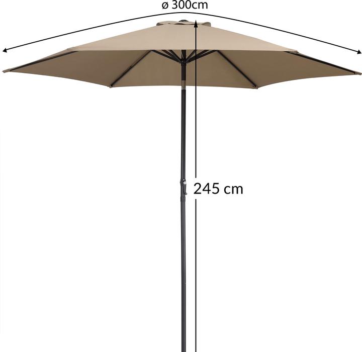 Produktbild Kingsleeve Sonnenschirm (3 m)