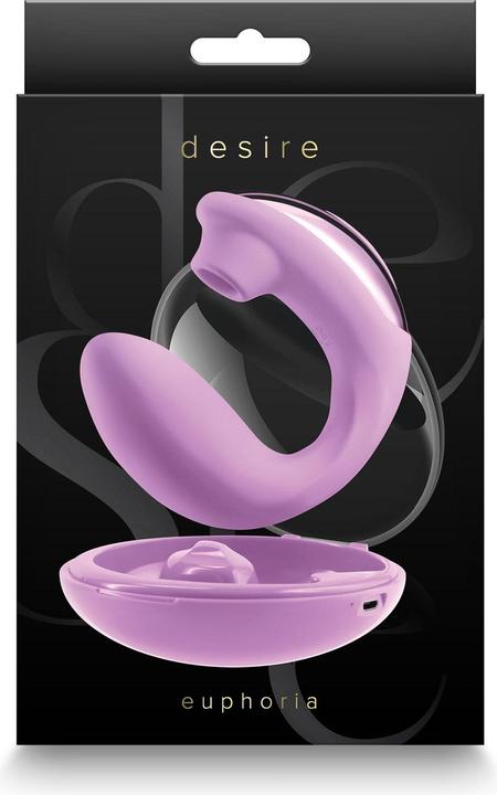 Actual product image NS Novelties Double stimulateur Desire Euphoria - rose
