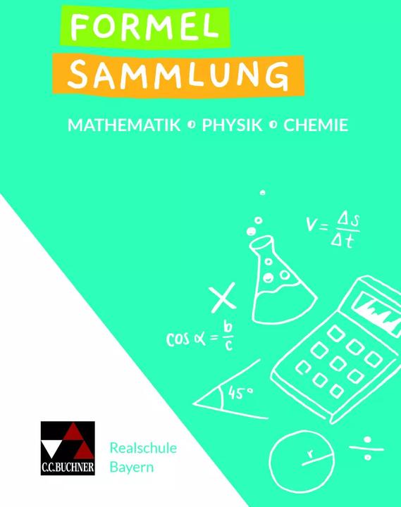 Actual product image Formelsammlung Mathe - Physik - Chemie (German, 2020)