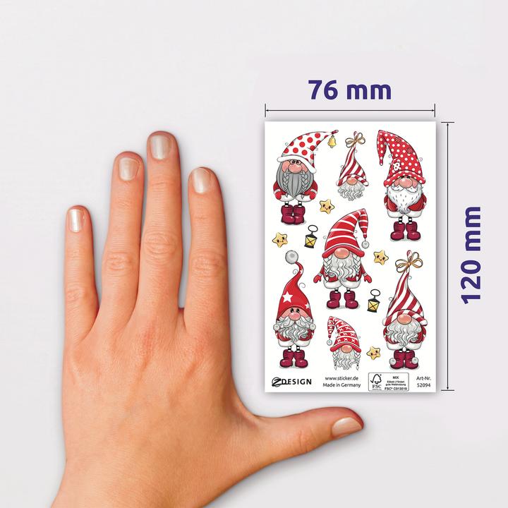 Produktbild Z-Design Weihnachtssticker (21 Sticker)