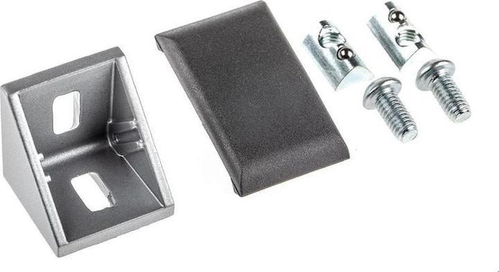 RS PRO Set Connection Angle, 28x28x28mm, slot 6