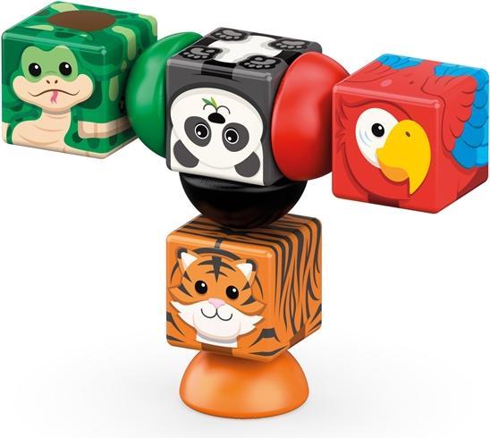 Produktbild Geomag Magicube Blocks Stacking Jungle 8 Teile