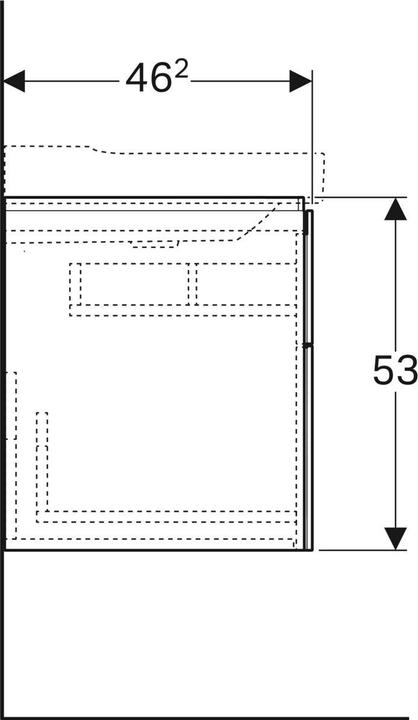 Produktbild Geberit 500.506.00.1 (46 x 46 x 53 cm)