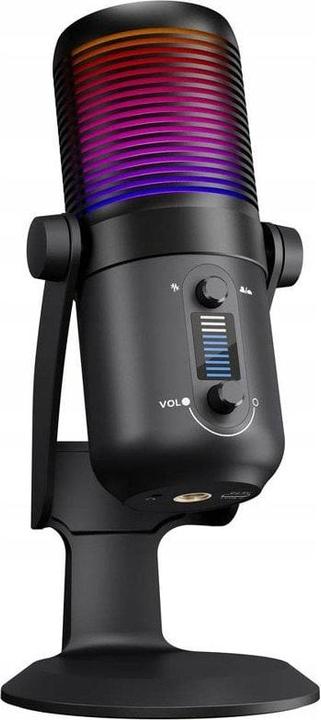 Rampage Diyez black / desktop microphone / capacitive / mini jack 3.5 mm / USB-C