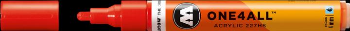 Valeurs nutritives et ingrédients Molotow Crayon feutre One4all 227HS traffic red 013 (Rouge, 4 mm, 1 x)