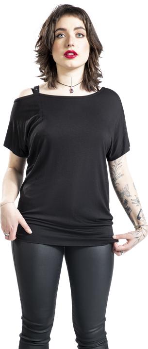 Produktbild Black Premium One-Shoulder-Shirt (M)