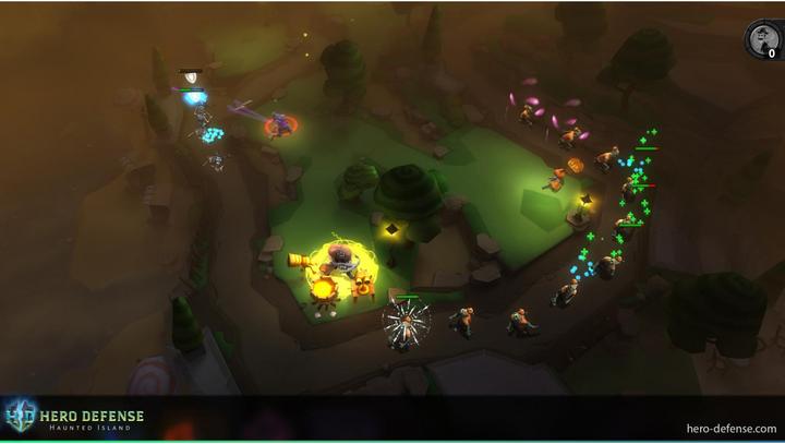 Produktbild Game Hero Defense: Haunted Island (PS4, Multilingual)
