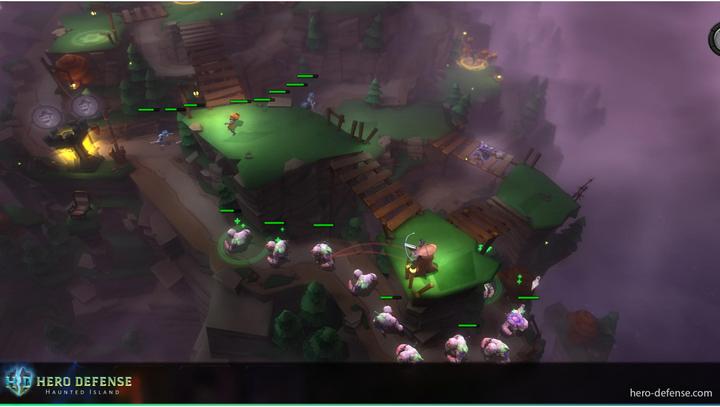 Produktbild Game Hero Defense: Haunted Island (PS4, Multilingual)