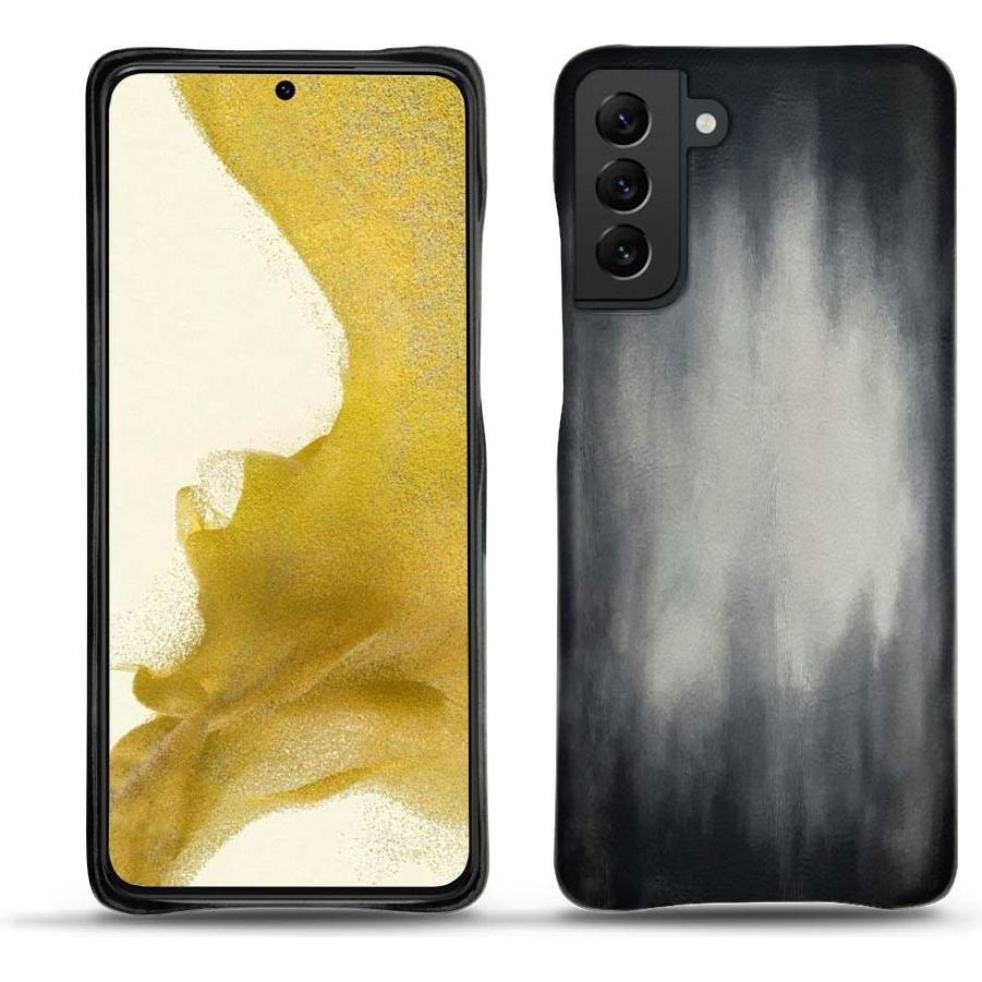 Noreve Lederschutzhülle (Samsung Galaxy S22), Smartphone Hülle, Grau