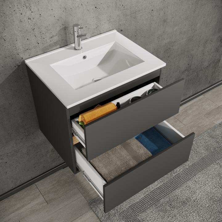 Produktbild VCM Badmöbel-Set mit Waschbecken Cosila-I 61